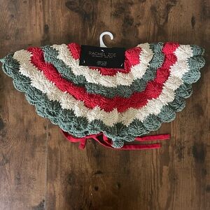 Rachel Zoe Festive Knit Tree Skirt 22"